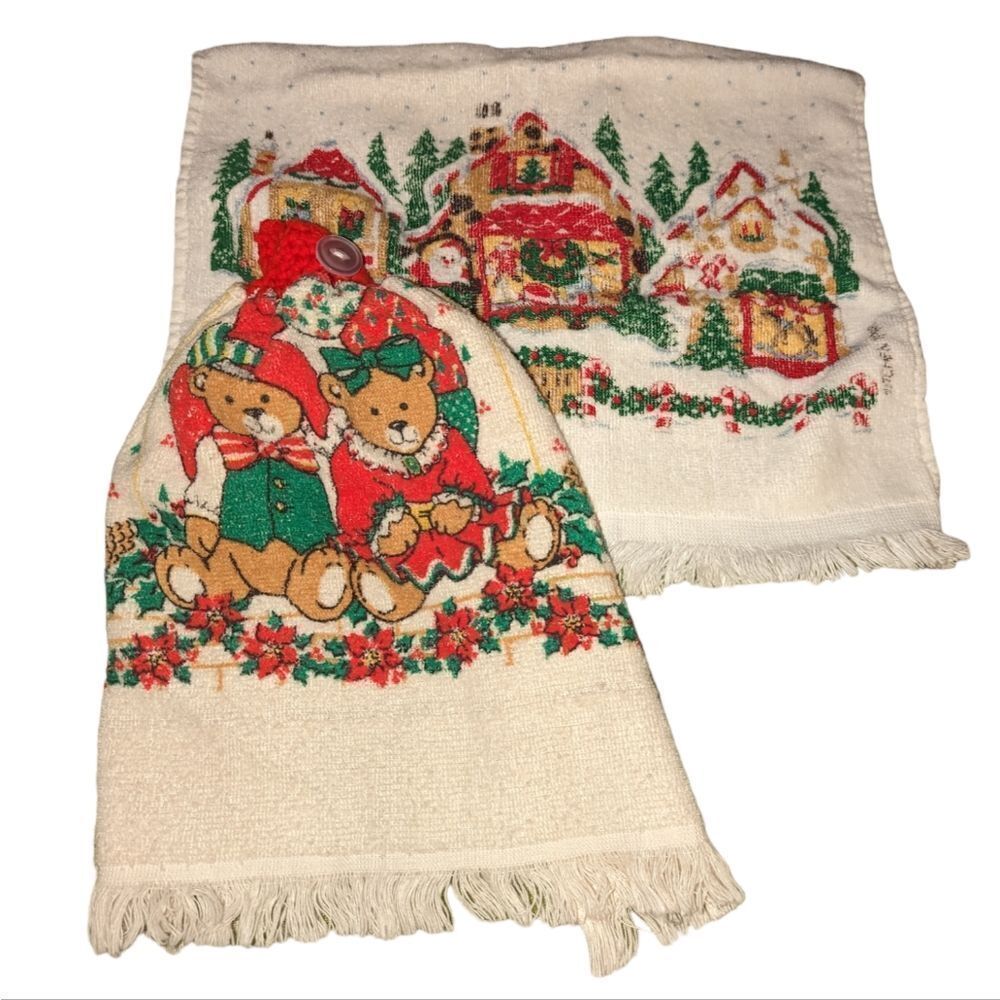 Vintage Christmas holiday towels‎ - Picture 13 of 13